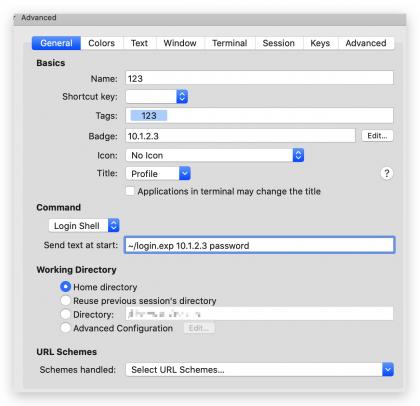 iTerm2快速连接